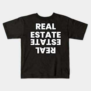 Real estate typography Kids T-Shirt